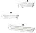 Ballucci Victorian Wall Ledge and Shelf, 12