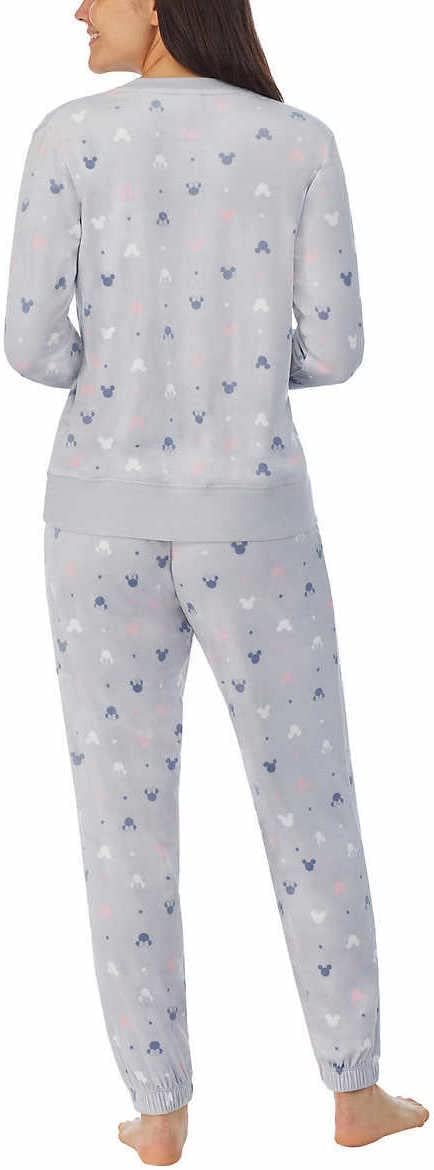 Disney Womens 2 Piece Silky Stretch Fleece Pajama Set - Image 3