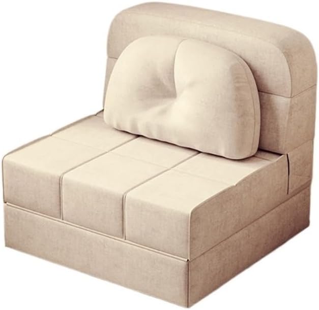 Sofa Bed， Modern Folding Sofa Bed Convertible Sleeper Chair & Futon Couch for Small Space,Folding Sofa Bed(Blue,72cm)