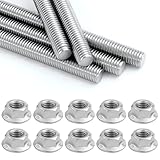 barre filettate inox a2 Filettatura completa M10: le aste sono completamente filettate con un passo preciso di 1,5 mm, fornendo una vestibilità sicura per progetti più esigenti. Ideale per lavori che richiedono bulloni più lunghi o fissaggio con materiali più spessi.