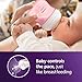 Philips Avent Natural Baby Bottles with Natural Response Nipples (Slow Flow, Flow 2), 4oz, Pink, 4-Pack, SCY900/14