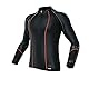 ShockDoctor Herren Tiefschutz Kompressions-Hockey-Shirt, Black, L