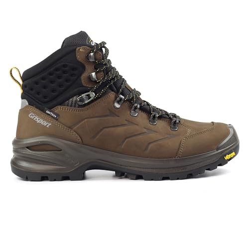 Bottes Manitoba marron Grisport imperméables avec semelle crantée adhérente