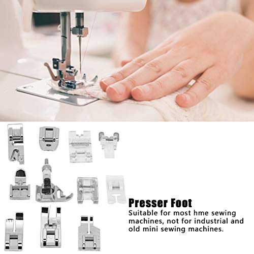 Set de 11 Pies Prensatelas para Máquina de Coser Doméstica miniatura 2