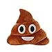 Produktbild Kolylong® 23cm Gesicht Emoticon gelb witzige Kissen Kissen Plüsch weichen Stofftier (Pile of Poo Pillow)