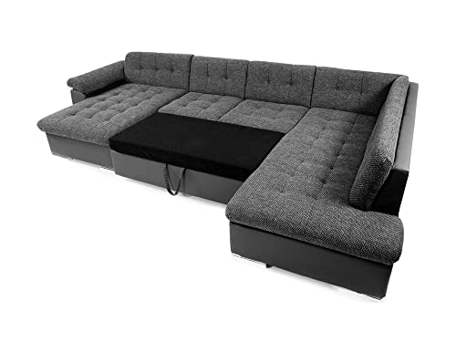 Canapé panoramique XXL 7 places convertible coffre Best Mobilier