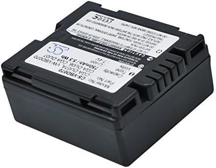 Duracell Akku Für Panasonic Videokamera CGA-DU07A / 1B – 3 Jahre Garantie, Kompatibler Ersatzakku