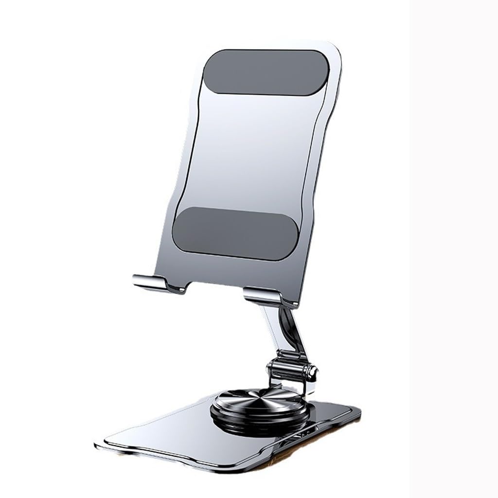 Support téléphone portable pliable pour éviter les douleurs de cou sur le bureau