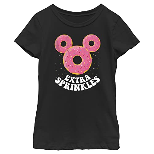 Disney Mickey Mouse Donut Ears Extra Sprinkles Girls Standard T-Shirt
