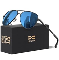 Dark Blue Lens/Black Frame