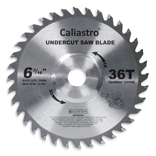 Undercut Saw Blade 6-3/16 Diameter