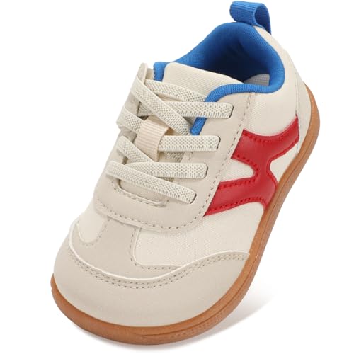 Toddler/Baby Wide Barefoot Shoes | Boys/Girls Fashion Sneakers | Size 8
