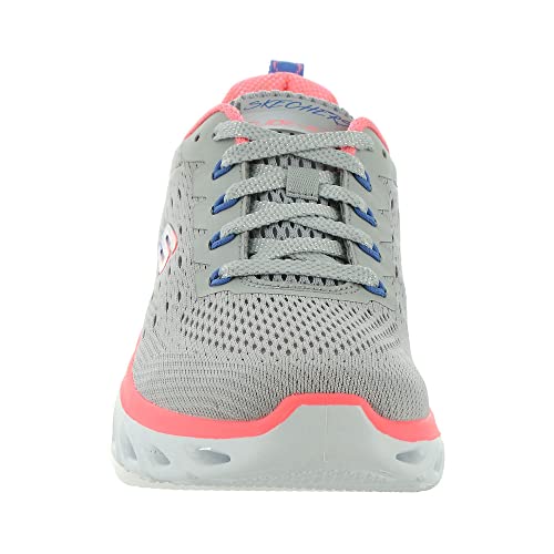 Skechers Sport Women's Women's Fresh Charm Sneaker, LGMT=Light Grey Multi, 11