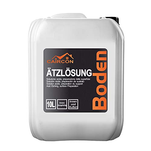 Ätzlösung Bodenvorbereitung für Bodenfarbe Beton Estrich Zement Untergrund 10L