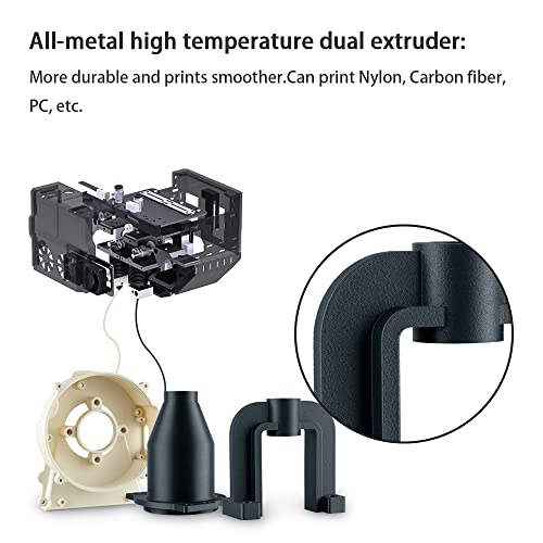 QIDI TECH i Fast FDM Imprimante 3D, Structure de qualité Industrielle, avec Double extrudeuse pour Une Impression Rapide, détection de Filament, Grande Taille d'impression 330 × 250 × 320 mm 3 QIDI TECH i Fast FDM Imprimante 3D, Structure de qualité Industrielle, avec Double extrudeuse pour Une Impression Rapide, détection de Filament, Grande Taille d'impression 330 × 250 × 320 mm – Image 4