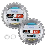 Luckyway 5-1/2 Inch 24T with 5/8 Inch Arbor TCT Circular Saw...