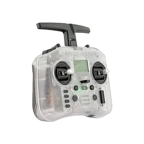 Radiomaster Pocket Hall Gimbal Transmitter Remote Control Portable Lightweight Built in LED Light Foldable Antenna Mode 2 (ELRS-Transparent) by RADIOMASTER - Image 5