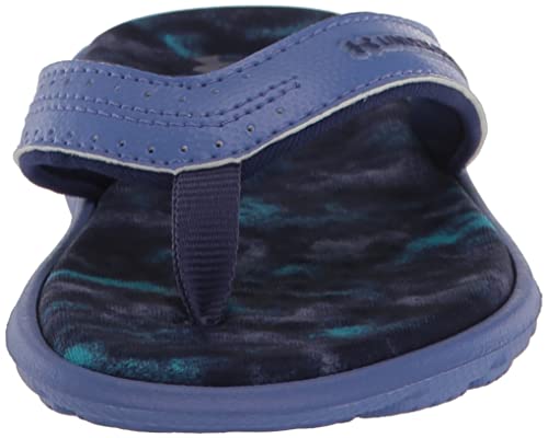 Under Armour Girls Ignite Marbella Graphic Flip Flop, (400) Baja Blue/Baja Blue/Sonar Blue, 13 Little Kid #TOP1