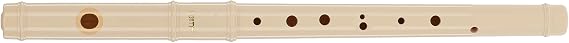 Aulos C-Fife QuerFlute Symphony Mod.C-21 ivory, double hole, with pocket, off-white (700130)