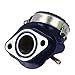 Glixal ATMT1-080-1 157QMJ 152QMI Carburetor Intake Manifold Pipe for GY6 125cc 150cc Engine Scooter Moped ATV Go Kart (Dual Vaccuum Port)