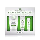 🎁 Incluye: Limpiador Purificante, Hidratante Matificante y Gel Secante