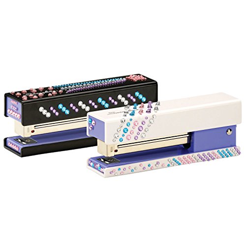 Swingline Fashion Stapler, 20 Sheets, White Or Black With Bling (S7087884) #TOP26