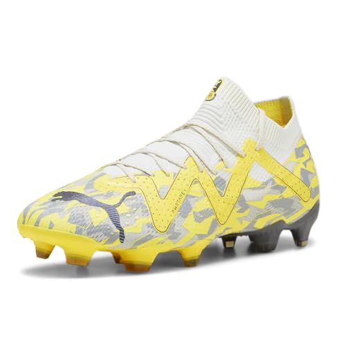 PUMA Mens Future Ultimate Firm GroundArtificial Ground Soccer Cleats Cleated, Firm Ground - Yellow2