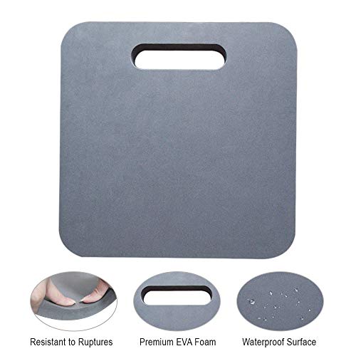 Blufree Sports Cushion Stadium Seat Pad 0.9inch Extra Thick, Foam Seat Cushion Chairs Pad with Carry Handle for Bleachers Beach Lawns Kayak Boating Sporting Event. - Thumbnail 3