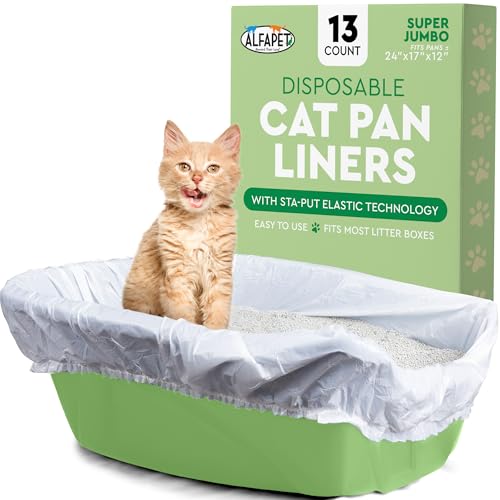 Alfapet Elastic Cat Litter Box Liners