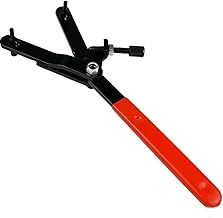 Lock-Attached Universal Pulley Holder Tool for Removing and Installing Pulleys [Parallel Imported Item]