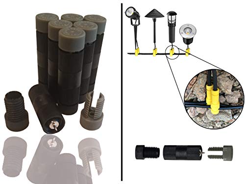 Modtek Low Voltage High Performance Piercing Connectors for Landscape Lights, Cable Connector for14-16 Gauge Wire - 12pc by Modtek - Used condition - US$15.18