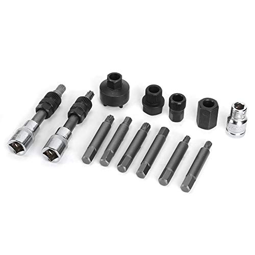 Kit de Ferramentas para Remoção de Polia de Roda Livre de Alternador, Kit de Ferramentas de Serviço