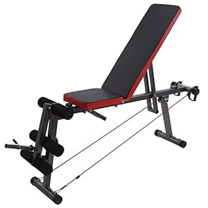 intent_Side Flat Incline Weight Bench Workout Bench For Weight Training Ab Exercise Sit Up Bench, Adjustable Weight…