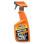 Armor All, Wheel & Tyre Cleaning Spray 500ml, Triple Action Foaming Formula, Removes Dirt and Enhances Shine, Suitable for All Wheels, Ideal for Car & Motorcycle Detailing, Made in the UK