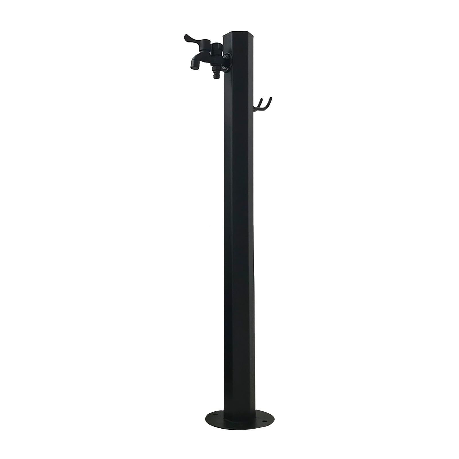 WOTZOV Freestanding Garden Water Column - Outdoor Antifreeze Faucet Dispenser, Stylish Gold Hydrant Fountain For Irrigation & Hose Stand, Perfect For Landscaping & Decoration，Bronze