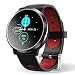 Produktbild Smartwatch Fitness Tracker,HopoFit HF04 Smart Watch Armband mit Pulsmesser Schlafmonitor,IP67 Wasserdicht Schrittzähler,SMS-Erinnerung Bluetooth Aktivitätstracker Herren Damen, für Android iOS(red)