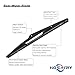 HOSAIRY Rear Wiper Arm Blade Set for Ford Focus 2012-2018 hatchback SE ST RS, Rear Windshield Wiper Arm Blade Assembly CV6Z-17526-C