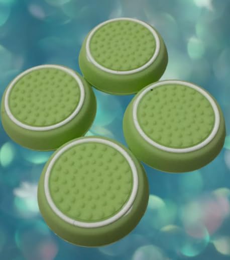 PearlBytes Thumb Grips compatible with PS4/PS5/XBOX Series, Quality Silicone Material - Gaming Accessories - 4 pcs