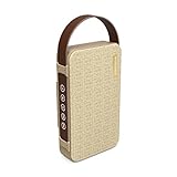 Monstercube MC53 Lautsprecher Bluetooth Wireless Stereo Portable mit Fabric Skin, Bluetooth 4.1,...