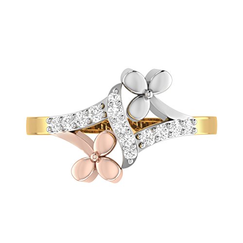 Image of PC Jeweller The Dorsey 22KT Yellow Gold Rings