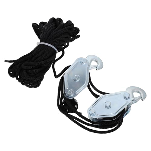 Sistema De Poleas De Elevación Ga - Aparejo De Elevación De Cuerda Versátil para Elevación En Caza Y Uso General - Herramienta De Polea Eficiente para Levantar Carga