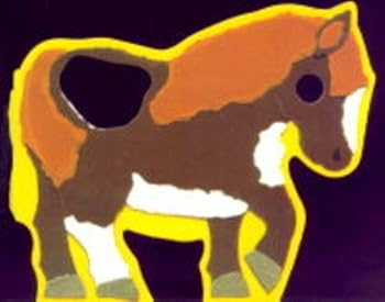Hardcover Fluffy Farm: Pony (Fluffy Farm) Book