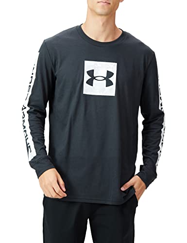 [アンダーアーマー] トレーニングT-シャツ UA CAMO BOXED SPORTSTYLE LS メンズ Black / / White 2XL