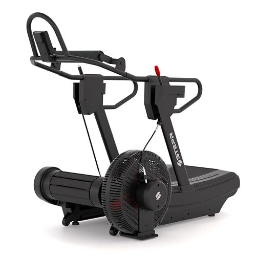 Image of TREADSLED XL VPR, Dual-Mode Curved Treadmill Powered by Patented VPR Air Resistance Technology, Commercial Sled Push Machine, Anti-Rollback Safety and Frictionless Feel
