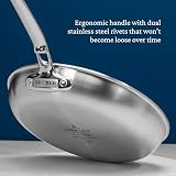 Thomas Keller Insignia by Hestan - 8.5'' Stainless Steel Frying Pan, Induction Cooktop Compatible