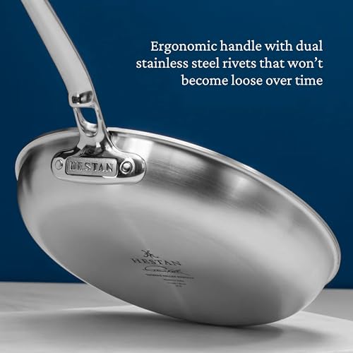 Thomas Keller Insignia by Hestan - 11" Stainless Steel Sauté Pan, Induction Cooktop Compatible by Hestan - Image 6