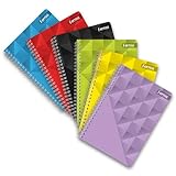 Ferrini Cuaderno Profesional 120 Hojas Escolar 56 Grs 6 Pzas Doble Argolla Unicolor Colores Surtidos Pasta Resistente...