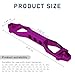 povtii Battery Hold Down Sets, Aluminum Alloy Car Battery Holder Kit with J Hook Nut Spacers, Automotive Battery Hold Down Bracket Lock Accessories Universal for Most Vehicles (Purple)