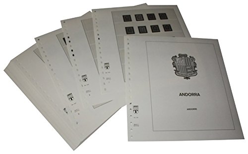 LINDNER Das Original Andorre Poste espagnole feuilles 2016-2022