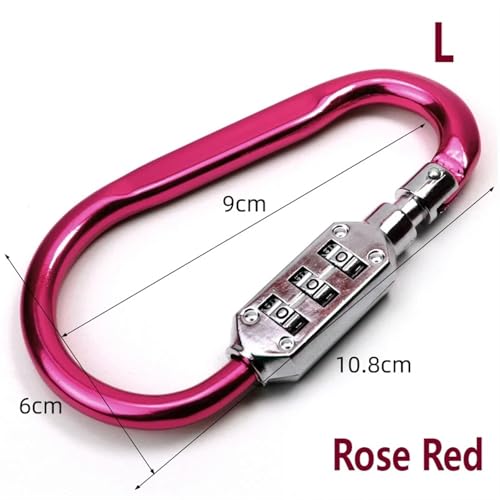 Cadenas de voyage MMS228 rose avec mot de passe à 3 codes - 3